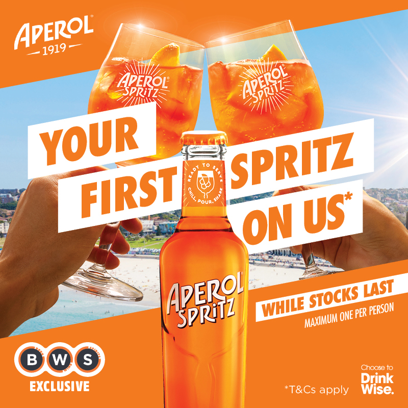 Aperol Spritz on Us