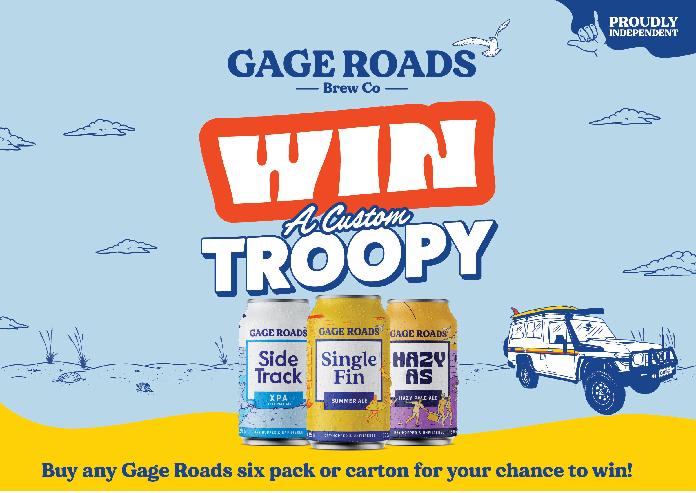 WIN A Custom TROOPY