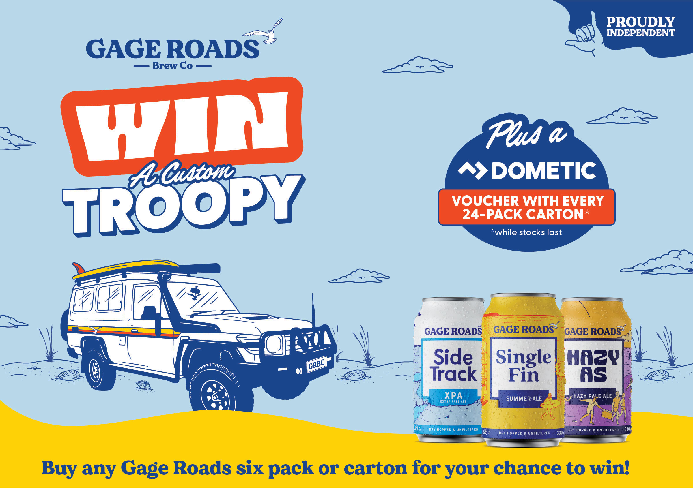 WIN A Custom TROOPY